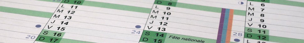 detail calendrier